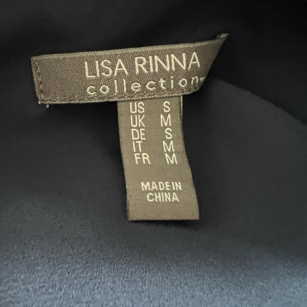 LISA RINNA TWIST FRONT TOP WITH CAMI - SMALL - NAVY - Picture 4 of 6